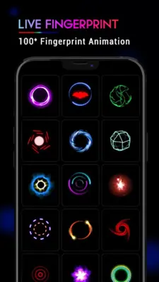 Fingerprint Live Animation App android App screenshot 5